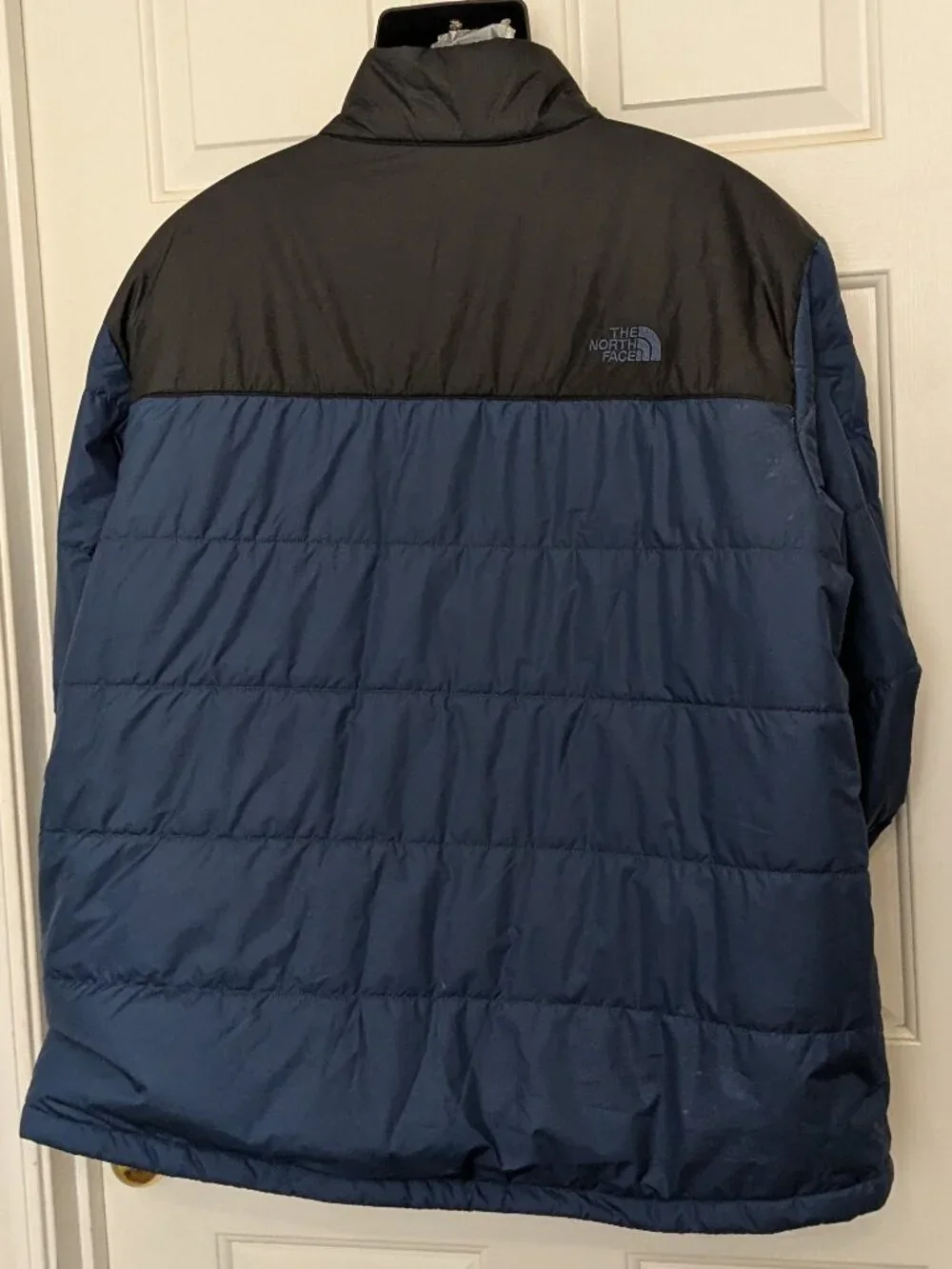 The North Face Jacket Men's  Navy Blue Down Puffer Jacket Size XXXL .